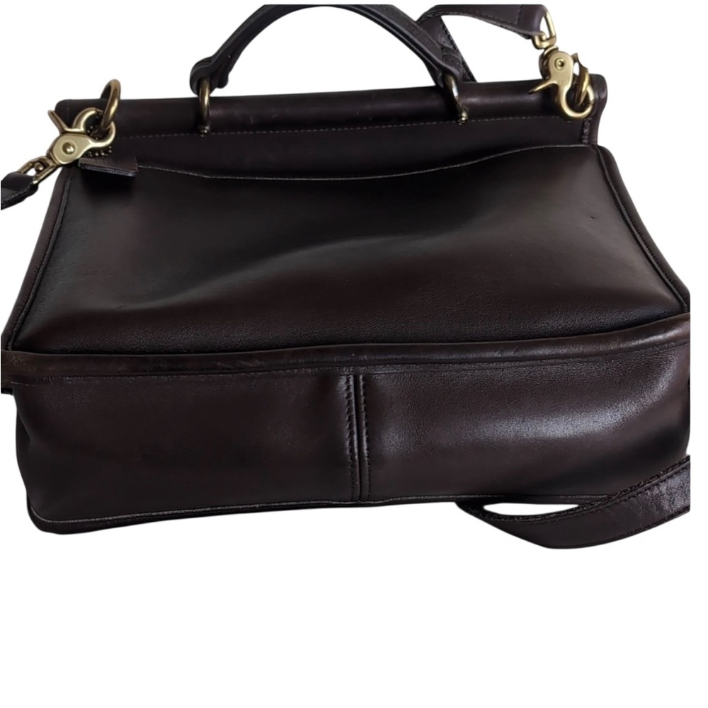 Vintage Coach Willis 2227 Satchel Crossbody Handbag brown - Picture 6 of 14